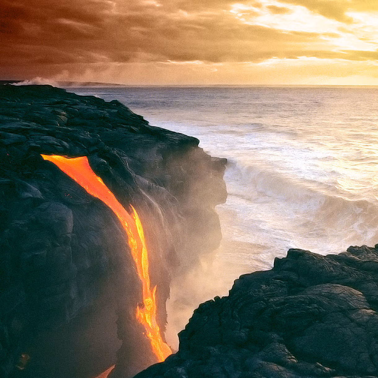 Volcanic landscape near Hilo on Hawaii Island